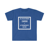 "Definition of Cardio" - Men's Fitted T-shirt