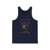 "Warrior Bred: The Warrior Challenge" - Unisex Jersey Tank