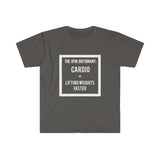 "Definition of Cardio" - Men's Fitted T-shirt