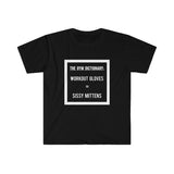 "Workout gloves?"- Men's Fitted T-shirt