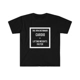 "Definition of Cardio" - Men's Fitted T-shirt