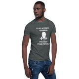 Warrior Bred: "Fierce Warrior" - Short-Sleeve Unisex T-Shirt